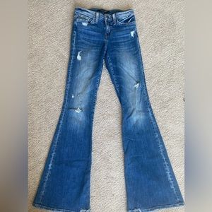 Flying monkey Flare Jeans. Size 23. Mid Rise